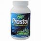 Prostol Dual Action Prostate Formula combines the synergistic benefits of Sabal (saw palmetto) and Urtica (nettle) in a preparation proven to inhibit 5-alpha-reductase and aromatase activity..