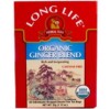 Long Life Tea Ginger Tea, Organic is a great tasting tea that has properties shown to be good for your health.