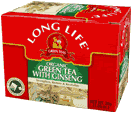 Long Life Green Tea with Ginseng is a delicious Green Tea that contains Ginseng and will both cleanse your system of free radicals and energize your body.