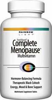 Complete Menopause Multivitamin is a comprehensive multivitamin with therapeutic herbal relief to ease common menopausal symptoms..