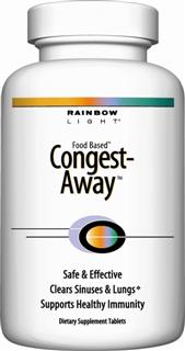 Congest-Away 
Fast-acting daily or long-term sinus & respiratory health protection.