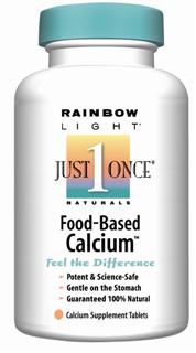 Food-Based Calcium 
Delivers 500 mg calcium & 250 mg magnesium in just one tablet!.