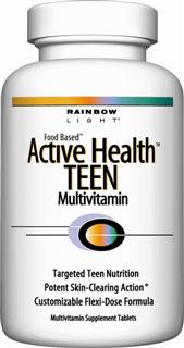 Active Health Teen Multivitamin
Targeted nutrition for teenagers with skin-clearing action*.