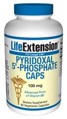 Pyridoxal 5-Phosphate 100 mg (60 caps)- Vitamin B6 found in conventional supplements plays a crucial role in numerous life processes. The pyridoxamine form of vitamin B6, however, has been validated to protect the body's living proteins..