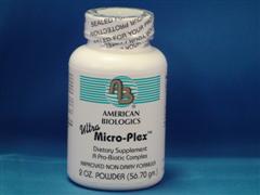 Micro-Plex Probiotic Powder provides an excellent complementary and supplementary role to enhance health and balance in the intestines. Dairy Free formula.