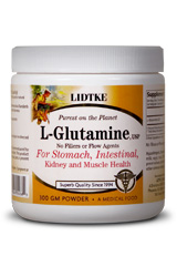 Simply the Finest, Exceeds All Pharmaceutical Standards. Lidtke L-Glutamine is not just for muscle recovery..