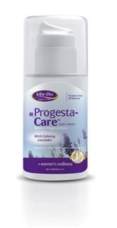 Progesta-Care with Calming Lavender Oil | Life-flo Progesterone cream is formulated to contain 480 mg per ounce..