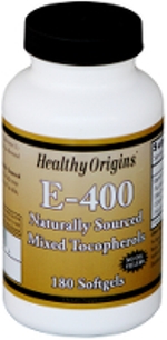 Healthy Origins  Natural Vitamin E with 100% Natural Mixed Tocopherols is a major antioxidant that supports cardiovascular health..