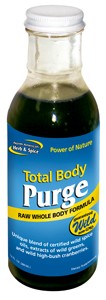 Total Body Purge (12 oz) Unique combination of extracts and oils ideal for the whole body. (Apple cider vinegar, black seed oil, cranberry, dandelion, burdock, nettles, fireweed, sage oil, rosemary oil, fennel oil, and cilantro oil).