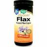 Nature's Way's blend of flax oil, protein, fiber, and lignan builds up the body's immune system with cancer-fighting benefits, while improving skin and bone health, as well as reducing the risk of heart disease and stroke..