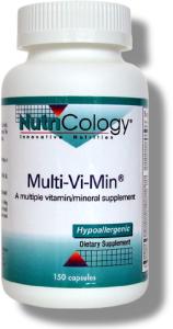 Multi-Vi-Min was formulated by Stephen A. Levine, Ph.D. to be hypoallergenic, and many people who cannot tolerate a complex nutrient formula do well with the Multi-Vi-Min formulas. The nutrients in the complex are derived from the purest USP grade materials, which are ultimately synthesized from naturally occurring sources..
