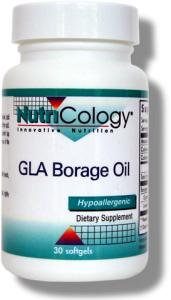 This softgel formulation provides the highest potency gamma-linolenic acid (GLA) from borage oil. GLA is an omega-6 fatty acid and is considered a nutrient and semi-essential fatty acid. Borage oil is a potent GLA source, having the highest GLA content (23% min.) of any available oil..