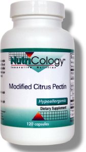 Modified citrus pectin is different from other pectin because of the way it is prepared. It is modified by a proprietary process, which reduces the molecular weight of the pectin molecule. Derived from organic citrus pectin. Pectins, including modified citrus pectin, have also been investigated for possible cardiovascular benefits, including lowering cholesterol and reducing atherosclerosis..