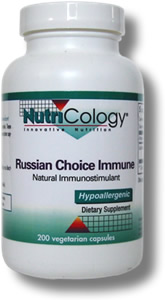 Russian Choice Immune contains a specific strain of Lactobacillus rhamnosus lysate powder. These Lactobacillus cell wall fragments have shown significant immune system supporting properties..