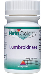 Lumbrokinase is an enzyme derived from earthworms Lumbricus rubellus. Research has shown that lumbrokinase may support healthy coagulation of blood within normal levels and enhance fibrinolytic activity, i.e. similar to nattokinase..