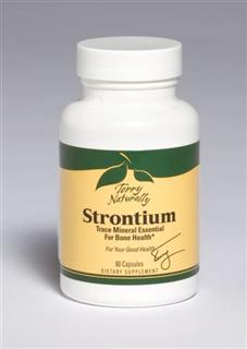 Strontium is one of the many trace minerals essential for bone health..