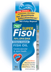 Nature's Way's Super Fisol contains fish oil, contributing to proper brain function, cardiovascular health, and aiding in concentration and focus..