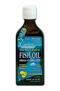 The Omega-3 fatty acids, DHA and EPA, contained in Carlson Labs Very Finest Fish Oil, aid in our well-being by promoting and supporting, Cardiovascular Health, Joint Health, Brain and Nerve Function,Eye and Vision Health and Healthy Skin.