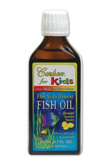 Carlson Labs fish oil for adults and chidren is rated the #1 fish oil in the country. Recent medical studies have shown the importance of omega-3's for healthy brain development and vision in growing children..