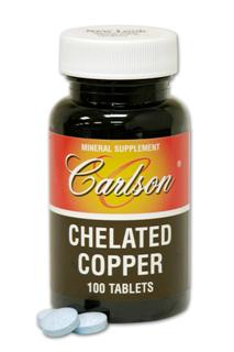 Carlson Chelated Copper is prepared to aid the absorption of copper. Chelation helps the body to transport minerals across the intestinal wall as part of digestion..
