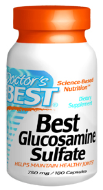 Best Glucosamine Sulfate contains sodium-free, potassium stabilized glucosamine sulfate.
Supporting normal healthy joint function and helps to maintain healthy cartilage in joints..