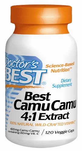 Best Camu Camu 4:1 Extract powder is an an exclusive wild-crafted, spray-dried concentrate of camu camu fruit..
