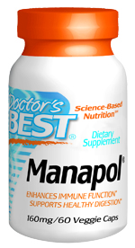 ManapolÂ® is produced only from the beneficial inner gel of the Aloe plant to maximize the amount of polysaccharides present in the final product. The unique manufacturing process of ManapolÂ® preserves the glyconutrients, or polymeric polysaccharides, in their freshest, most natural state..