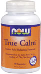 Now Foods formulated True Calm Amino Relaxer is synergistically blended with vitamins, herbs and other amino acids to support relaxation and a balanced mood. Seacoast Vitamins Direct membership discount prices..