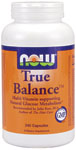 True Balance Multi-Vitamin from NOW FOODS is a multiple vitamin and mineral supplement formula providing a full complement of essential nutrients like Chromium and Vanadium that support energy production and cellular metabolism, plus a full array of key B-complex vitamins supporting a healthy mood state..