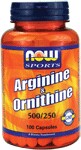 Arginine and Ornithine combines two essential amino acids into one optimal supplement. Arginine is necessary for urea metabolism, a process that prepares toxic ammonia for safe excretion by the kidneys. Ornithine is synthesized from Arginine and is a precursor of cityruline, proline and glutamic acid.* Both of these amino acids are popular with athletes and other active individuals..