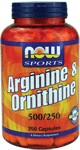 Arginine and Ornithine combines two essential amino acids into one optimal supplement. Arginine is necessary for urea metabolism, a process that prepares toxic ammonia for safe excretion by the kidneys. ; Ornithine is synthesized from Arginine and is a precursor of citruline, proline and glutamic acid.* ; Both of these amino acids are popular with athletes and other active individuals.  ;  Product FAQ's.