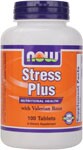 NOW Stress Plus is an exceptional and comprehensive formula of B Vitamins, enriched with Vitamin C (as ascorbic acid) and Valerian Root.  This proprietary blend is an ideal way to replenish the vital nutrients that we consistently expend on a daily basis. By promoting a calm attitude with just touch of valerian, NOW Stress Plus helps keep important water-soluble nutrients active in the body longer.*.