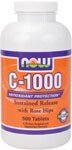 C-1000 provides a potent dosage of this key vitamin and is blended with Rose Hips, a natural source of Vitamin C and a synergist..