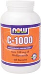 Vitamin C-1000 provides a potent dosage of this key vitamin and is blended with Bioflavonoids, natural synergists to Vitamin C, to offer strong antioxidant protection..