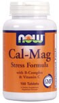 Calcium & Magnesium are essential minerals that work synergistically with one another to promote enhanced absorption. Calcium is necessary for strong bones and teeth, and Magnesium is important for healthy enzymatic activity.* In addition, NOWÂ® Cal-Mag Stress Formula provides a full spectrum of B-vitamins and Vitamin C..