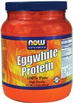 Eggwhite Protein from NOW is an excellent natural source of high quality protein.Â  Good quality proteins contain virtually no fat or carbohydrates and rate well on the PDCAAS (Protein Digestibility Corrected Amino Acid Score), the newest and most accurate measurement of a protein's quality. NOWÂ® Eggwhite Protein contains <1 g of fat and carbohydrates per serving and rates as one of the highest quality proteins available when using the PDCAAS.Â  A good mix of proteins from different sources provides the best results, and an excellent addition to any protein supplementation program..