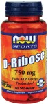  Fuels ATP Energy Production*  Bioenergy Ribose  Vegetarian Formula Ribose occurs naturally in all living cells.  It is a simple sugar that begins the metabolic process for ATP production.  D-Ribose works synergistically with, and enhances the benefits of, creatine supplements.*  NOW sells creatine in powder, capsule and tablet form..