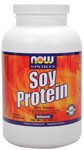 NOWÂ® Soy Protein is a good vegetable source of high quality complete protein that is very low in fat and carbohydrates and contains an excellent amino acid profile.Â  Soy products, including Soy Protein, are high in phytoestrogens, which may support healthy natural estrogen levels in women.Â  Soy Protein also provides beneficial proteins such as Genistein and Daidzein, which have been shown to support good health through various biochemical processes.Â   Â  Diets low in saturated fat and cholesterol that include 25 grams of soy protein a day may reduce the risk of heart disease.Â  One serving of NOWÂ® Soy Protein Powder provides 21 grams of soy protein. Â  This product contains an average of 42 mg of Isoflavones per serving which have been shown to aid in maintaining good health.* Â   Read FAQ's Â   Read more about Sports Nutrition from Your Health Professor Â  Related Products.