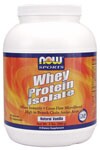 NOWÃÂÃÂ® Whey Protein Isolate is a high quality protein supplement that is both bioavailable and easily digested. Whey protein contains a high concentration of Branch Chain Amino Acids (BCAA's), which are important for efficient muscle metabolism..