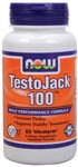 NOW TestoJack  contains a potent standardized extract of Eurycoma longifolia, commonly known as Tongkat Ali or Long Jack. Support male reproductive function and healthy testosterone levels. Tribulus has been included for its virility supporting effects..