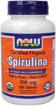  Certified Organic  Nutrient Rich Superfood  100% Pure - Non-GMO  Vegetarian Formula Spirulina contains the highest protein and beta-carotene levels of all green superfoods, and is also a rich source of GLA (Gamma Linolenic Acid), a popular fatty acid with numerous health benefits.  In addition, it is the highest known vegetable source of B-12 and provides optimum levels of vitamins, minerals, trace elements, cell salts, amino acids and enzymes..