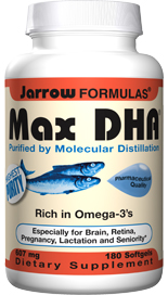Molecularly Distilled DHA Softgels - 
Essential Dietary Nutrient -
Studies support importance for young & old -
7:1 DHA to EPA Ratio -
Purified: No Heavy Metals & Toxins -
Conforms to CRN & proposed USP monographs.