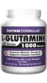 For athletes, maximal results will be obtained by supplementing with 2 grams of glutamine after exercise..