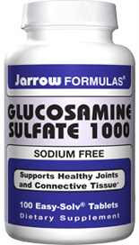 Glucosamine is a component of joints and intestinal tissue and is involved in the production of synovial fluid, which lubricates the joints.