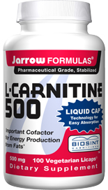 L-Carnitine works synergistically with Co-Q10, an antioxidant and energy cofactor that is found in the inner membrane of the mitochondria..