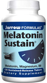 Biorhythm is disturbed by stress, crossing time zones and changing work shifts. Restore your natural biorythm with Jarrow Formulas Melatonin Sustain timed release tablets..