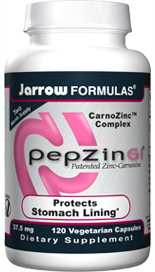 PepZinGIÂ® enhances stomach lining integrity, owing to its free-radical-quenching capability as well as its effects on growth factor and immunomodulatingÂ  activities.