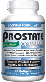 Prostate OptimizerÂ® supports healthy prostate function and urinary flow and healthy cell replication..