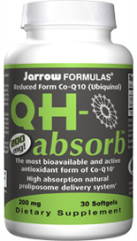 Ubiquinol High Absorption Softgel - 
�Active Antioxidant� Form of CoQ10 - 
Results in Higher Blood Levels Than CoQ10 - 
Especially for older consumers - 
Q-Absorb� High-Absorption System - 
Kaneka QH� Ubiquinol.