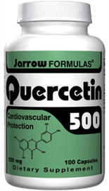 Quercetin is a potent antioxidant, providing cardiovascular protection by reducing oxidation of LDL cholesterol..